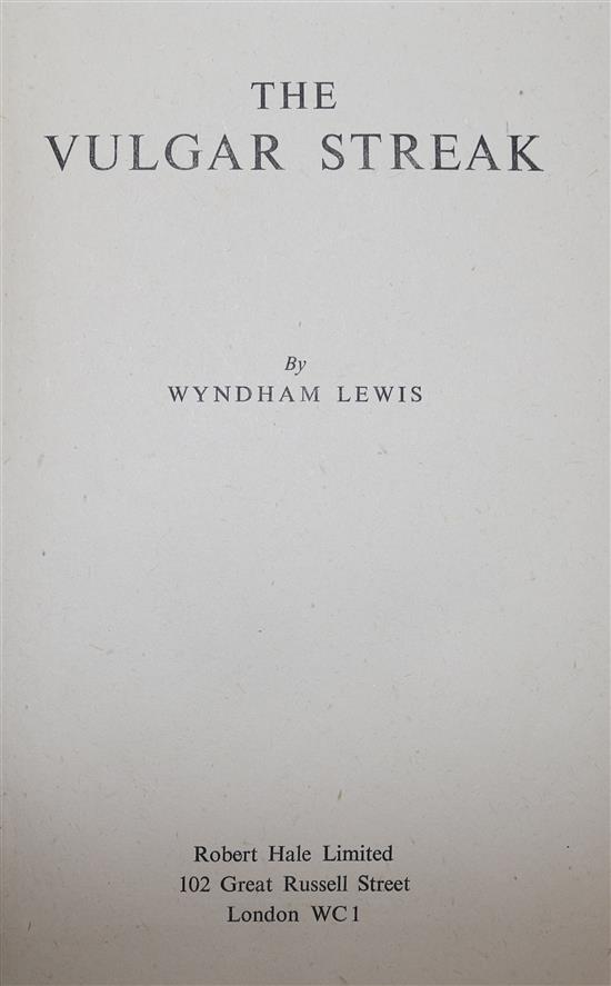 Lewis, Wyndham - The Vulgar Streak,